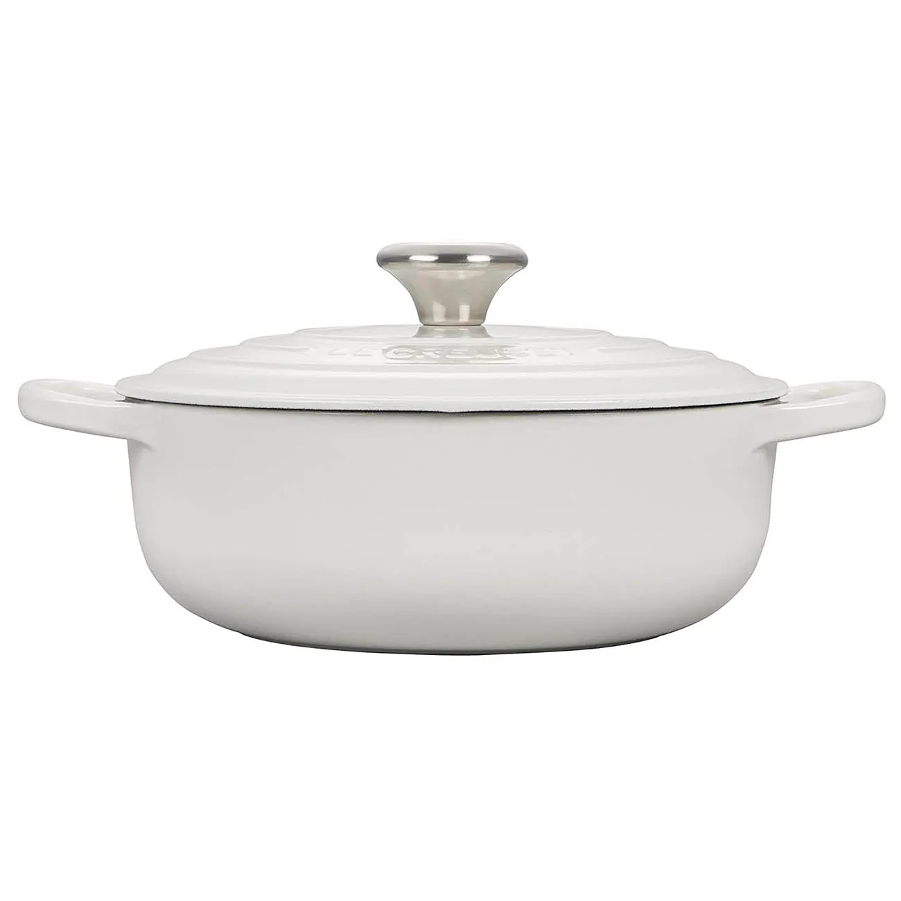 Le Creuset 3.5 qt. Signature Sauteuse - White