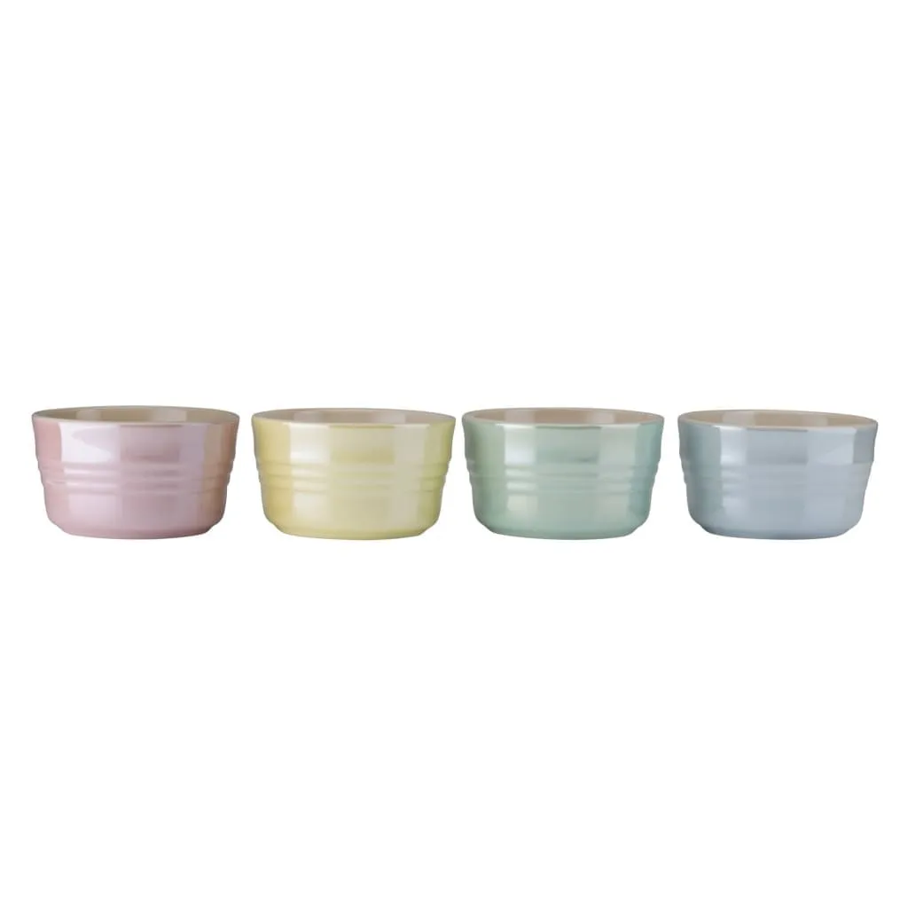 Le Creuset Stoneware Glacé Set of 4 Mini Ramekins