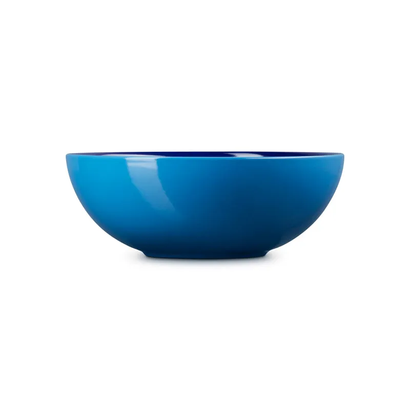 Le Creuset Stoneware Medium Serving Bowl 24cm Azure