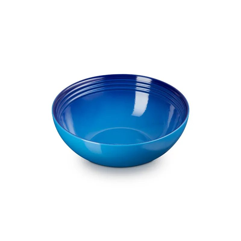 Le Creuset Stoneware Medium Serving Bowl 24cm Azure