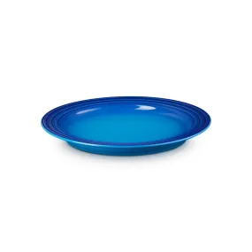 Le Creuset Stoneware Side Plate 22cm Azure