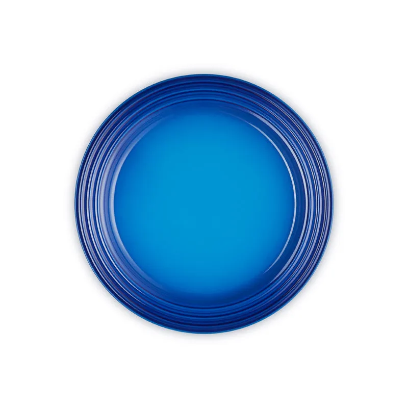 Le Creuset Stoneware Side Plate 22cm Azure