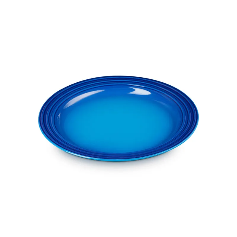 Le Creuset Stoneware Side Plate 22cm Azure