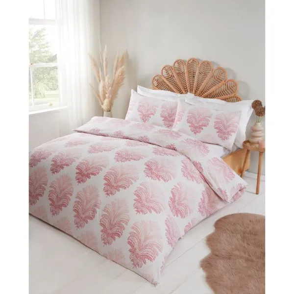 Lewis's Elodie Duvet Set - Pink