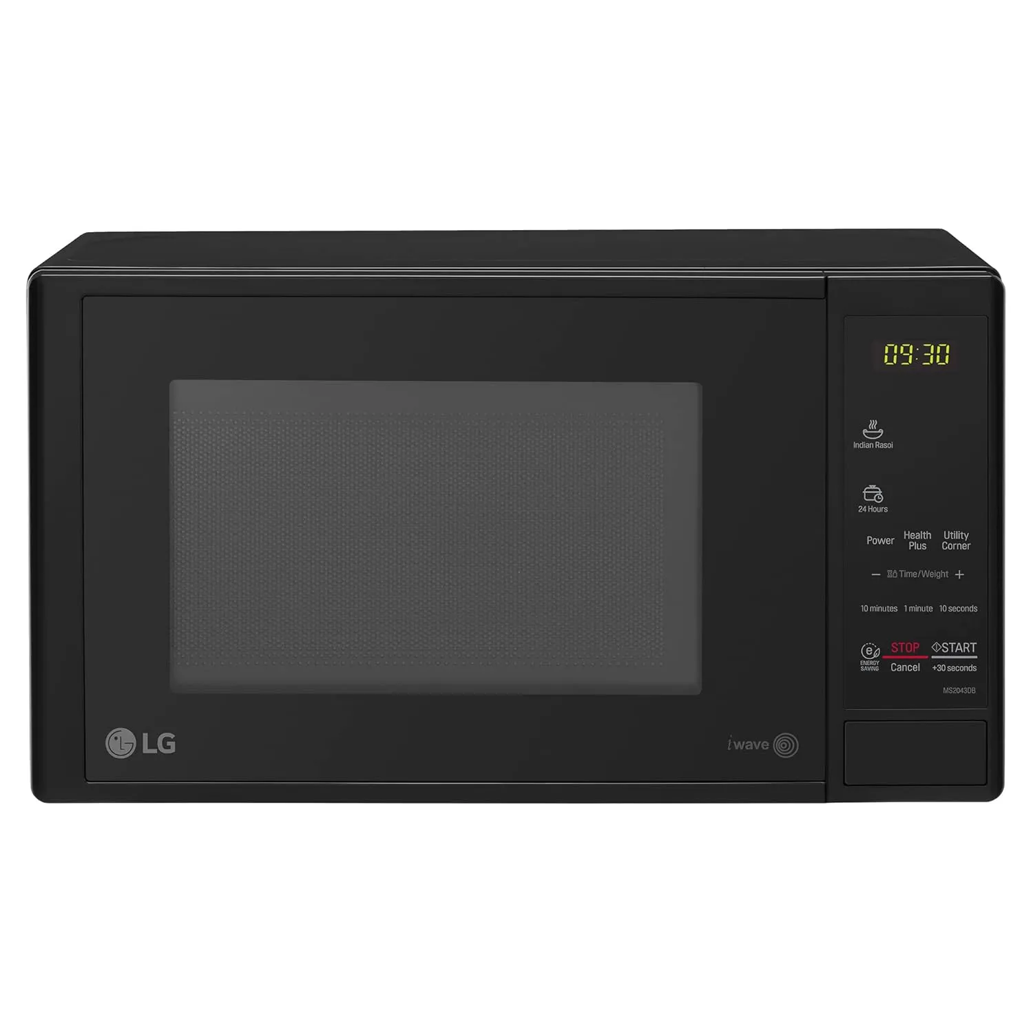 LG MS2043DB, Black 20 L Solo Microwave Oven