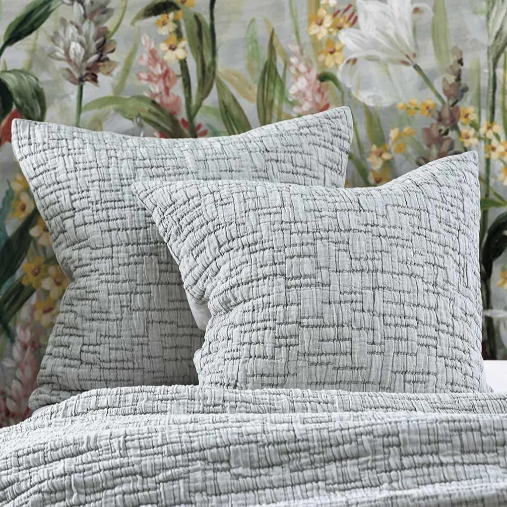 Livie Moss European Pillowcase by MM Linen