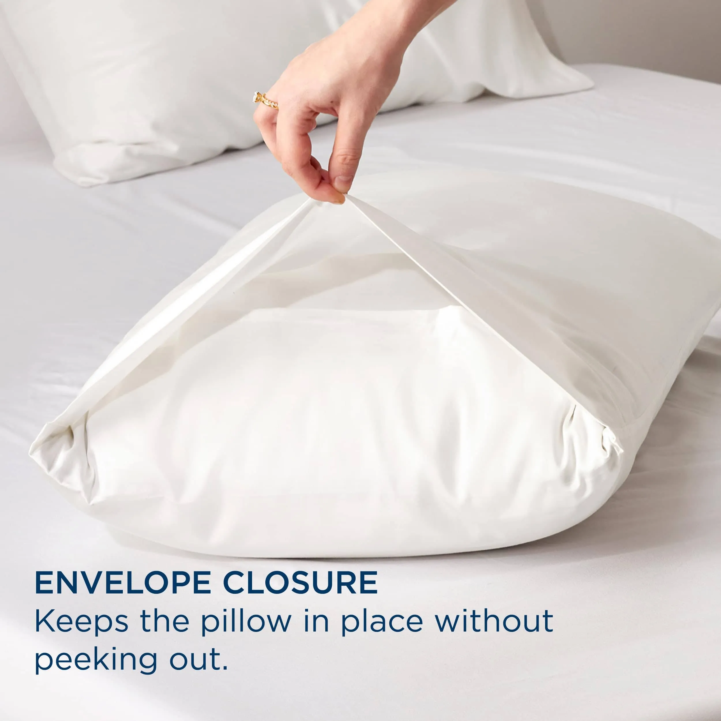 Lyocell Cotton Hybrid Pillowcase Set