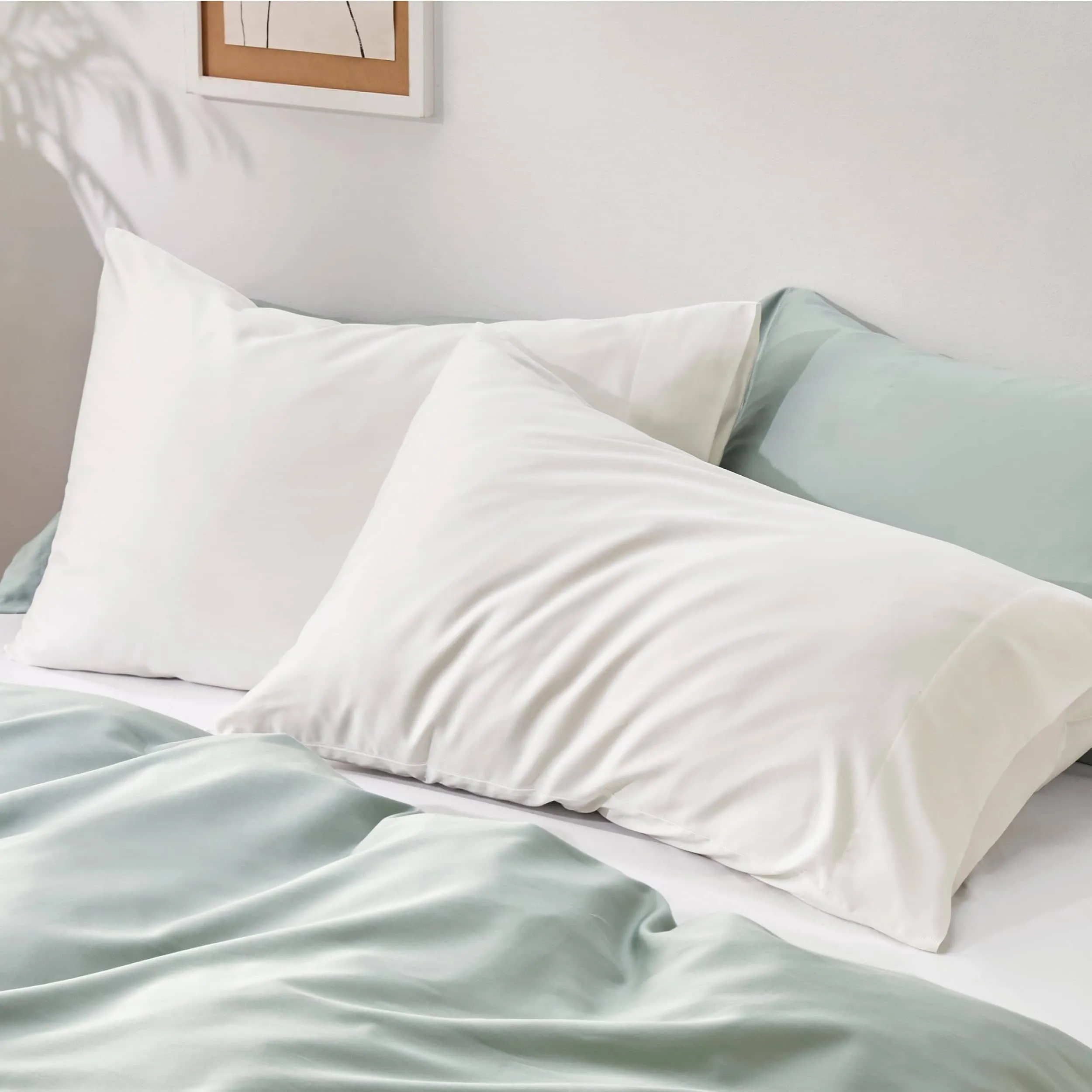 Lyocell Cotton Hybrid Pillowcase Set