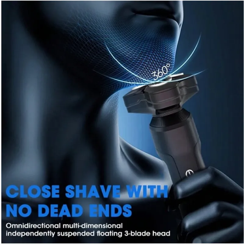 Magnetic Blade Head Electric Shaver Ab-Tx04