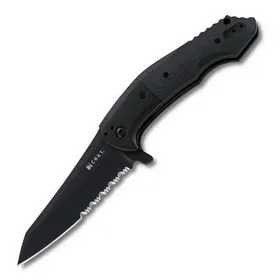 Mah Eraser Razor Edge Folding Knife Blk