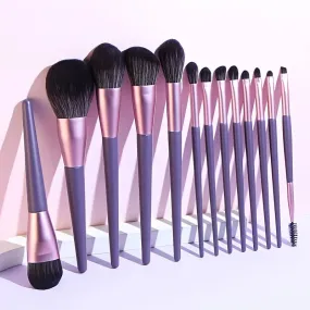 Makeup Brushes 13 Pcs Makeup Tools Kit Premium Synthetic Powder Foundation Blush Contour Concealers Lip Brushes With Eyeshadow Applicator