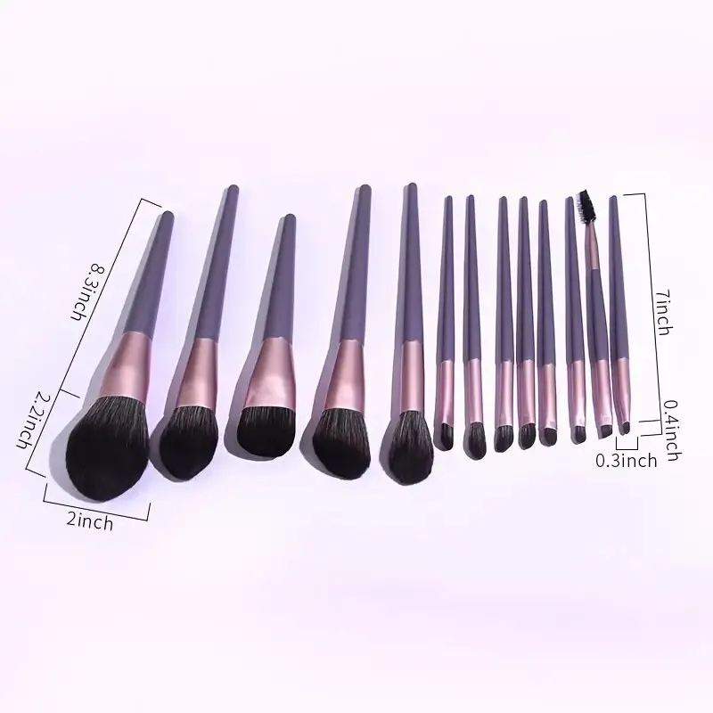 Makeup Brushes 13 Pcs Makeup Tools Kit Premium Synthetic Powder Foundation Blush Contour Concealers Lip Brushes With Eyeshadow Applicator