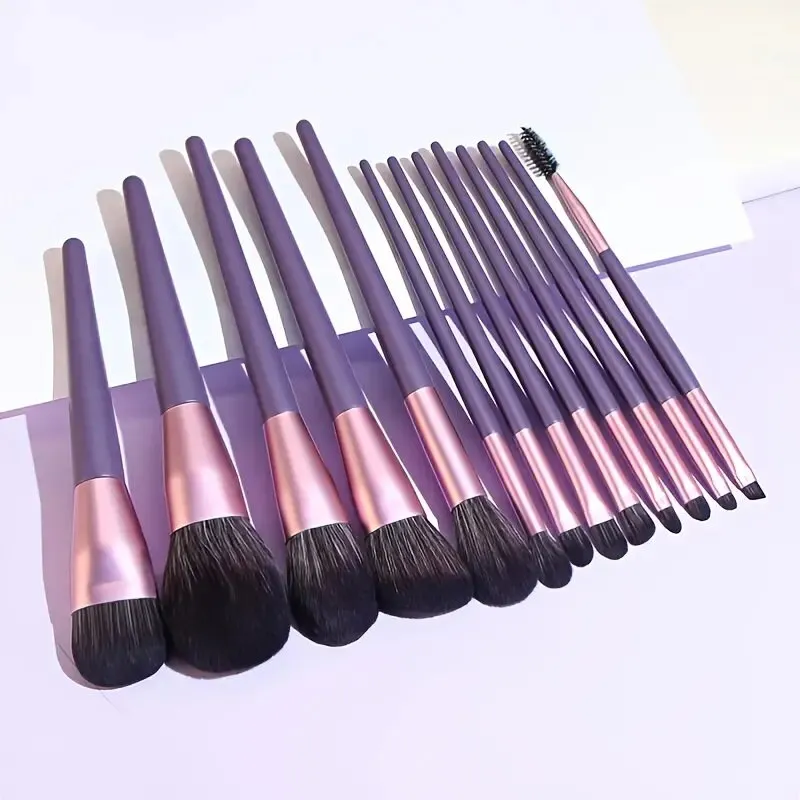 Makeup Brushes 13 Pcs Makeup Tools Kit Premium Synthetic Powder Foundation Blush Contour Concealers Lip Brushes With Eyeshadow Applicator