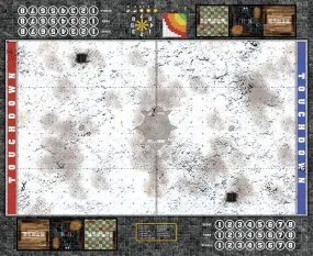 Mats by Mars:  Winter's Wrath v1.0 Fantasy Football Play Mat / Pitch