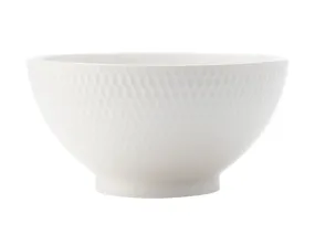 Maxwell & Williams White Basics Diamonds Rice Bowl 12.5cm