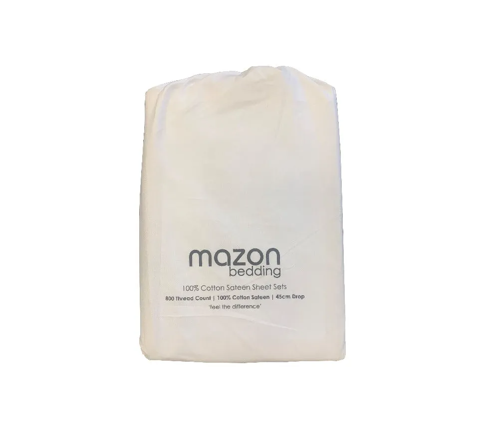 Mazon 800 Thread Count Cotton Sheet Set