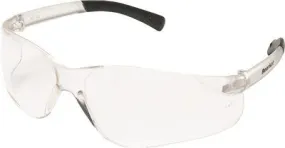 Mcr Bearkat Safety Glasses Frost Frame Clear Lens