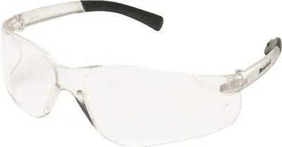 Mcr Bearkat Safety Glasses Frost Frame Clear Lens