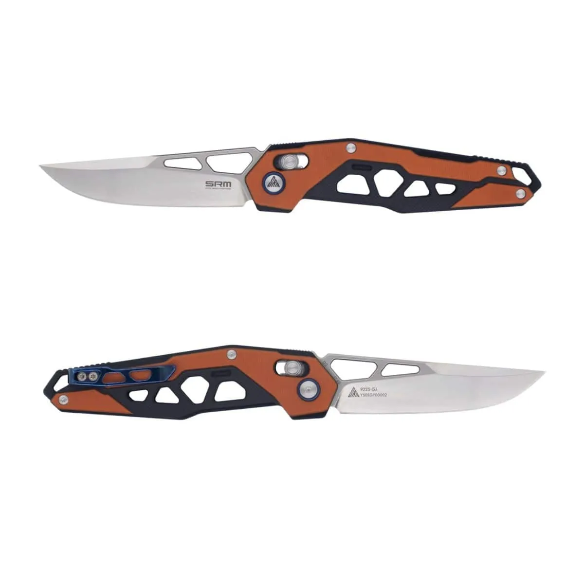 Mecha Pocket Folding Knife 9225-GJ - Orange