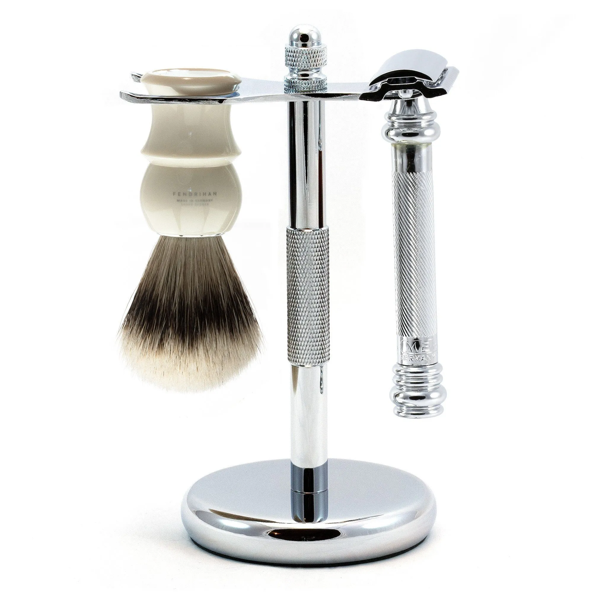 Merkur 38C Barber-Pole 3-Piece Classic Wet-Shaving Kit, Save $25