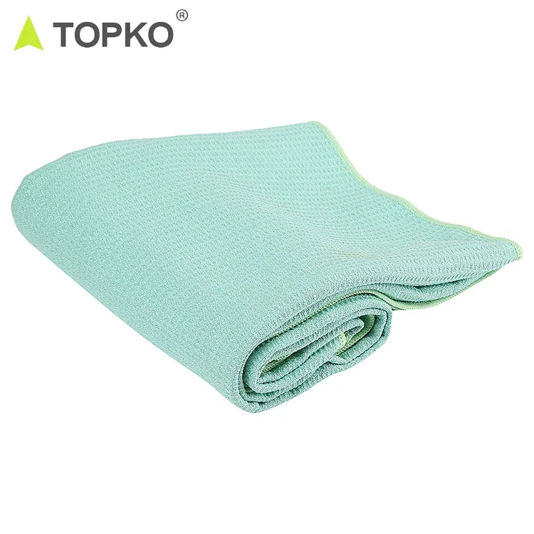 Microfiber yoga towel（ no silicon dot )