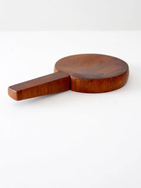 mid century Dansk cheese board set