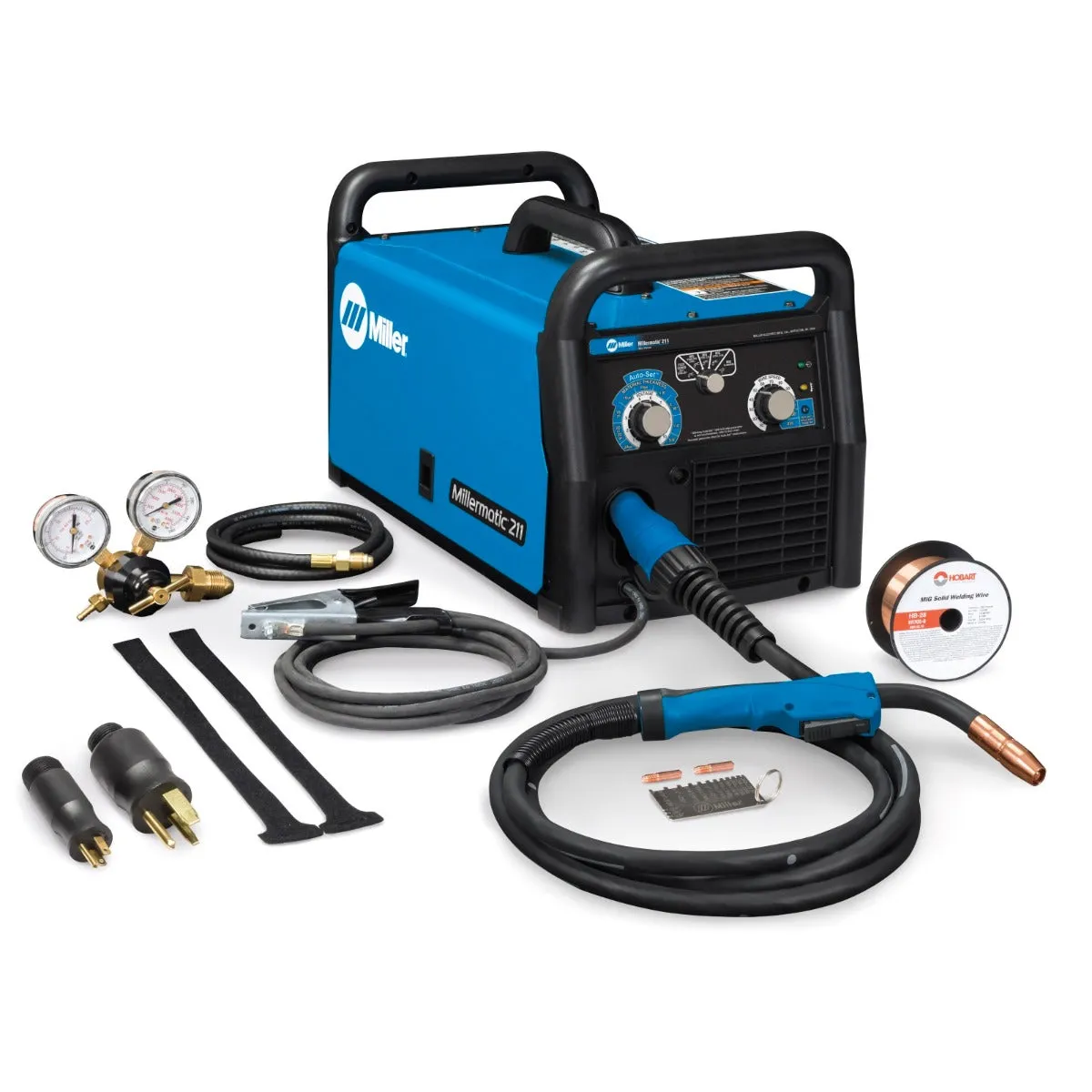 Miller Millermatic 211 MIG Welder and Spectrum 375 Plasma Cutter (907614, 907529)