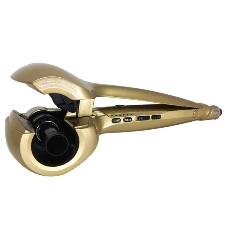 MiraCurl Nano Titanium PRO Gold 3 Hair Curler Modeler 220V 450F - Babyliss