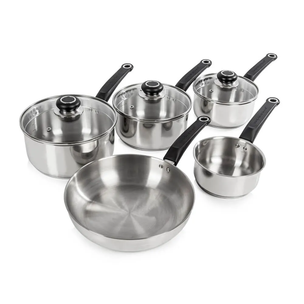 Morphy Richards Stainless Steel Pan Set 5 Piece