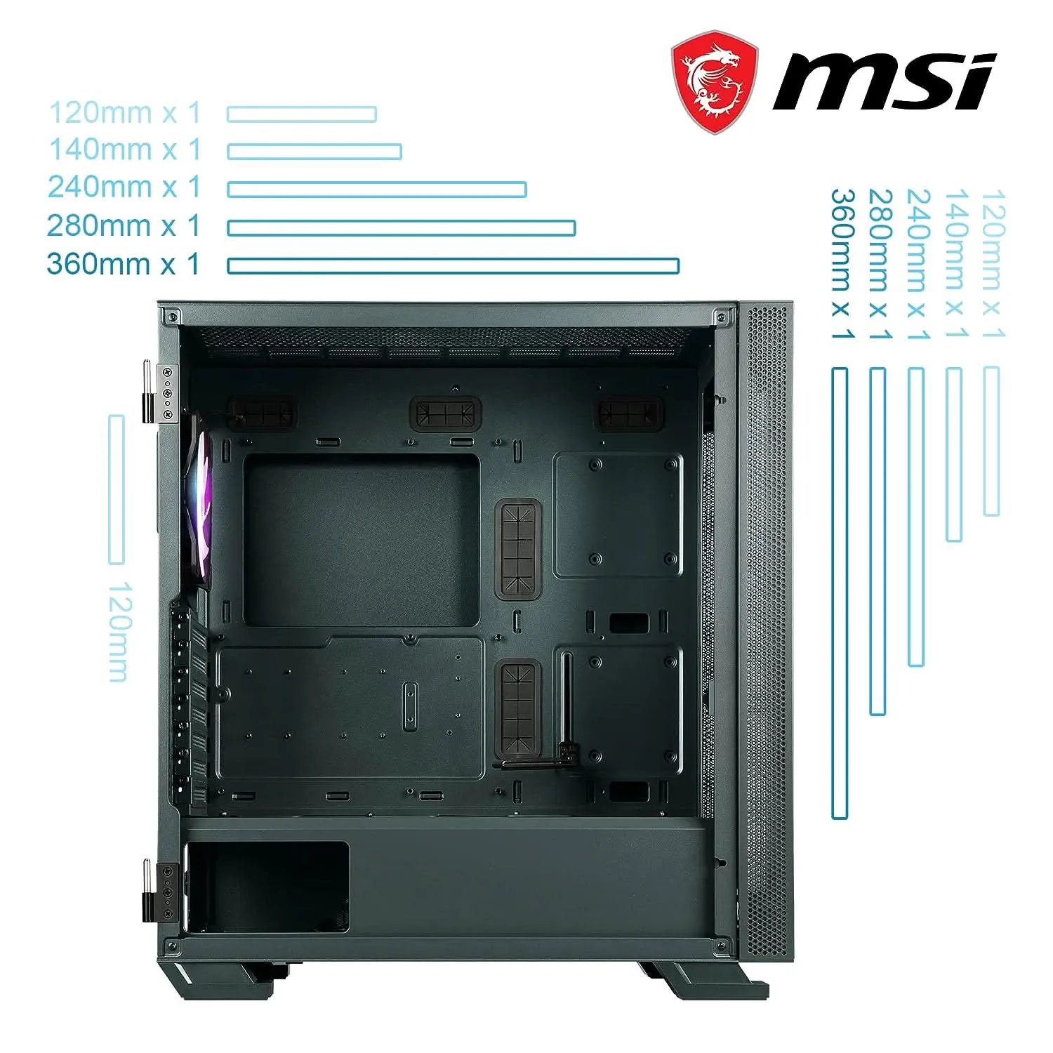 MSI MAG 300R VAMPIRIC MID-TOWER ATX CABINET