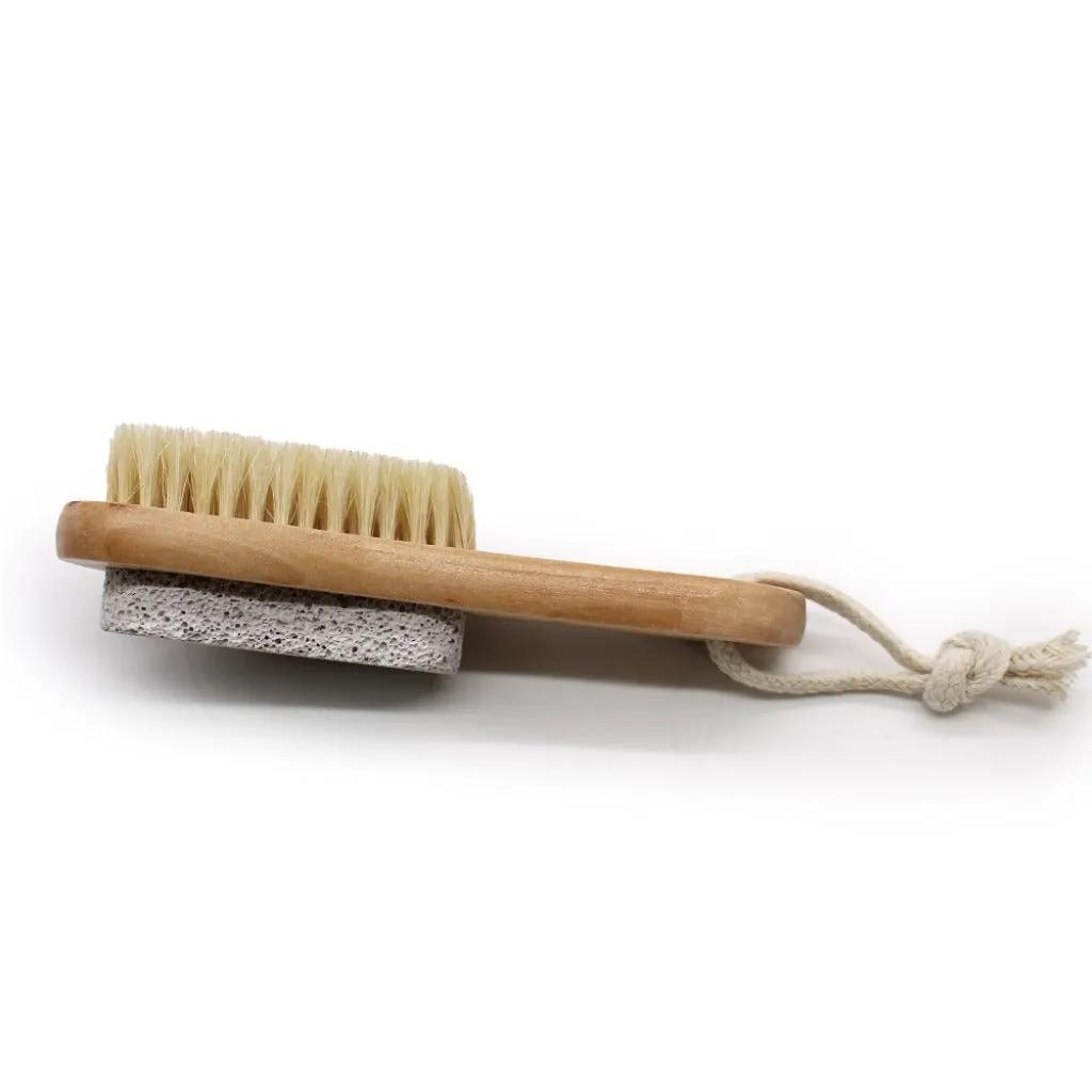 Natural Wooden Body Brushes Nail Brushes & Exfoliating Scrubs