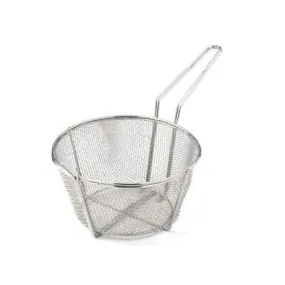 Nella 8.5"x 4.25" Round Wire Fry Basket 6 Mesh with 7″ Handle - 80380