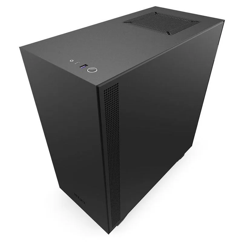 NZXT H510 Elite Tempered Glass Mid Tower ATX Case - Matte Black