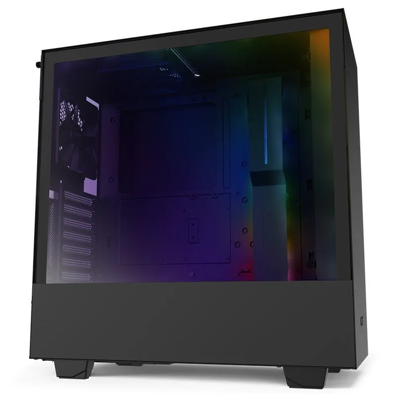 NZXT H510 Elite Tempered Glass Mid Tower ATX Case - Matte Black