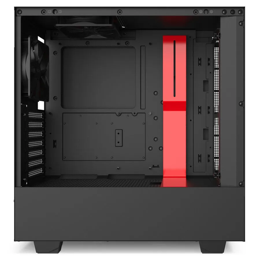 NZXT H510 Midi Tower Black, Red