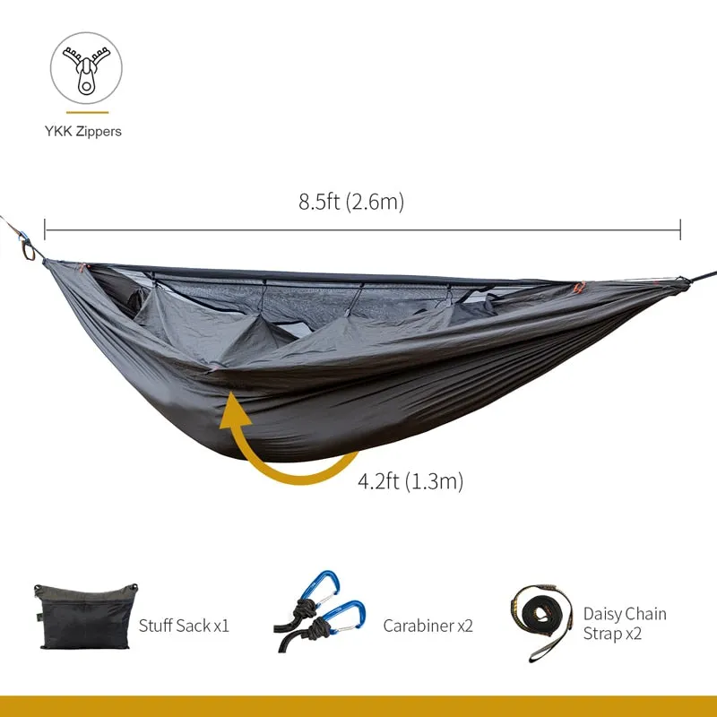 OneTigris 1 Person Winter Hammock with Bug-Net