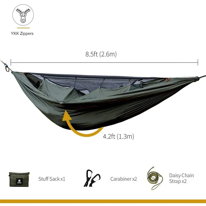 OneTigris 1 Person Winter Hammock with Bug-Net