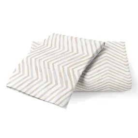 Organic Toddler Pillowcase - Herringbone