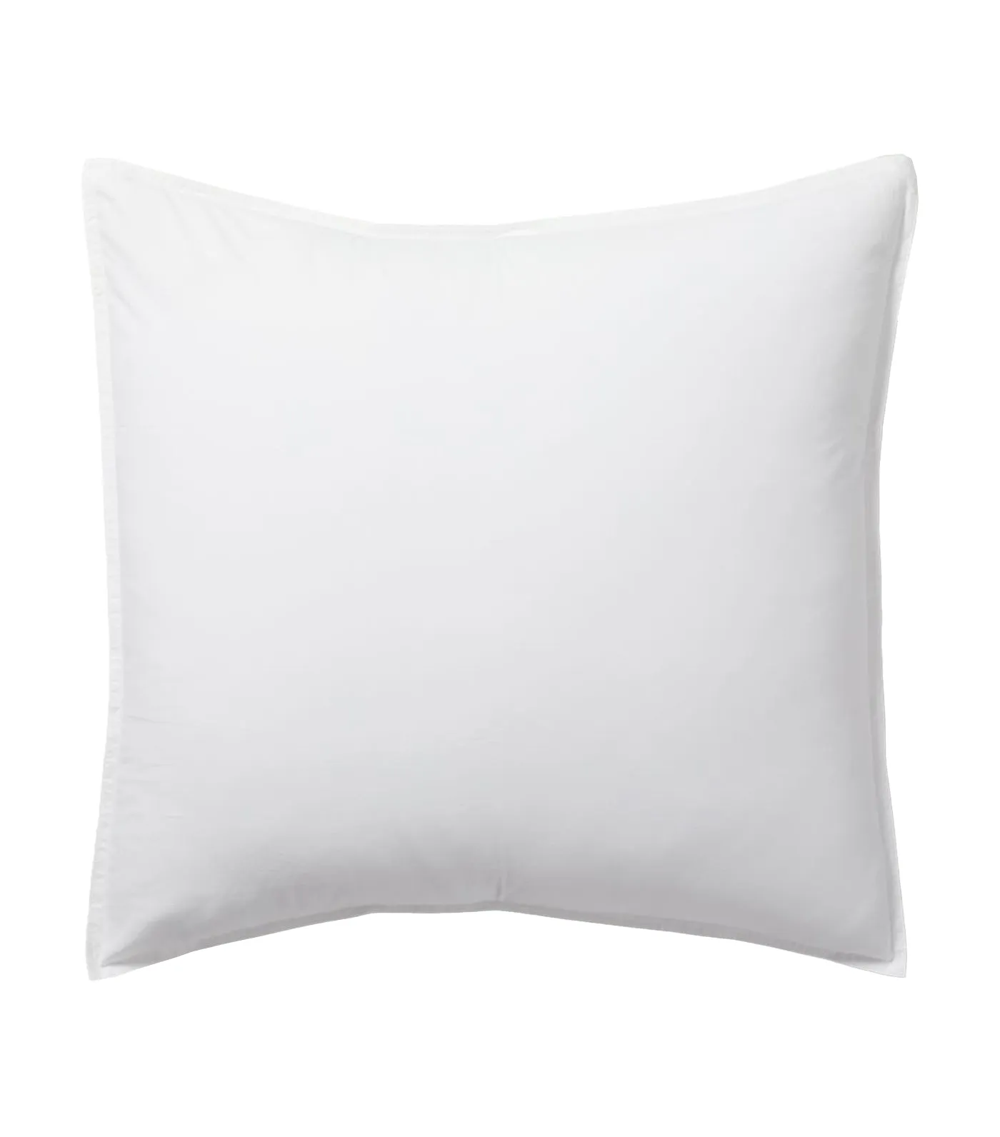 Organic Washed Cotton Duvet Cover & Shams - White