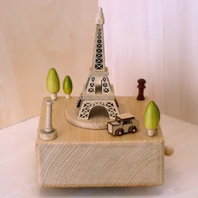 Paris Eiffel Tower with Moving Car (Melody: Meet)