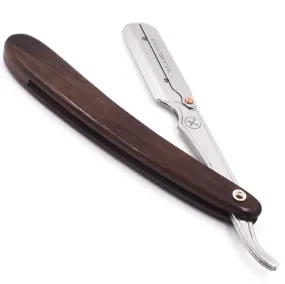 Parker - Professional Barber Razor Shavette SRDW, Sheesham Wood Handle