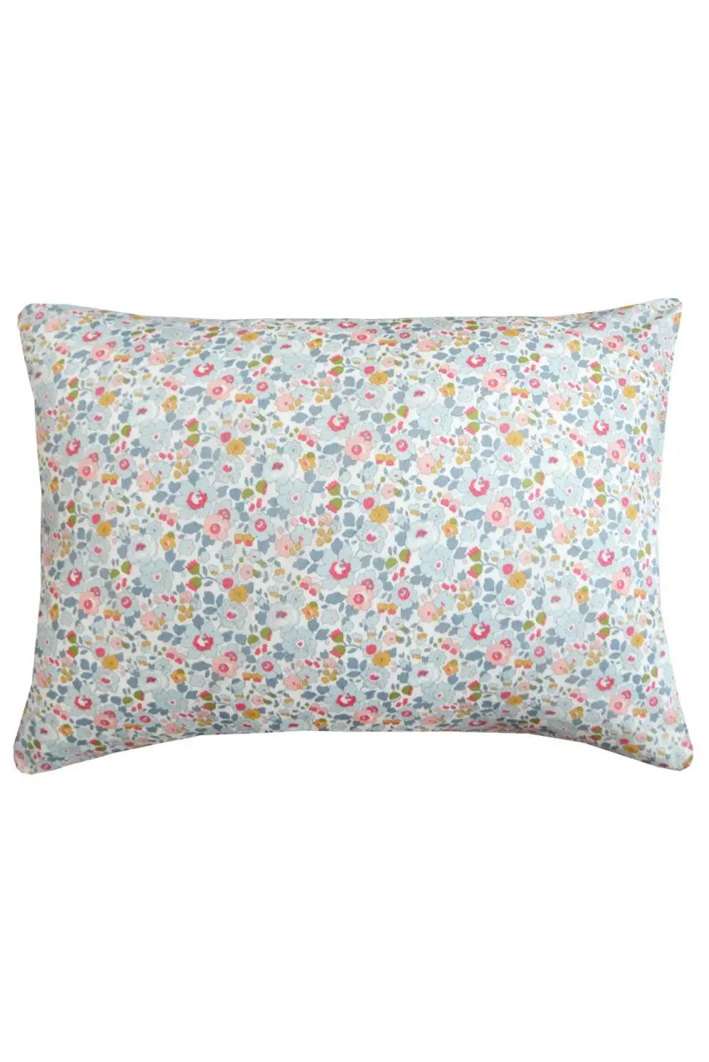 Pillowcase Made With Liberty Fabric BETSY GREY