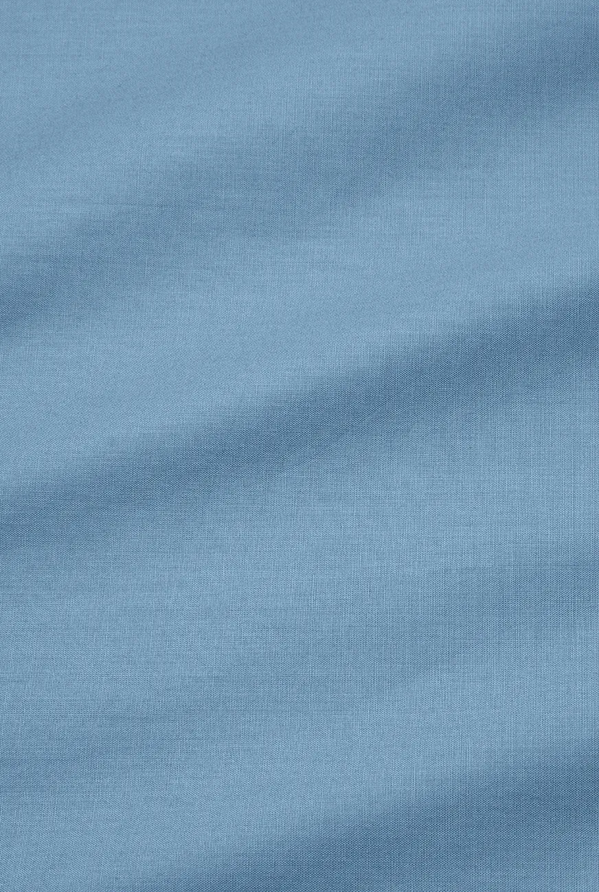 Pima Cotton Percale Bedding in Blue Color