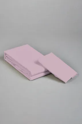 Pink Flat Sheet Set (Single Size)