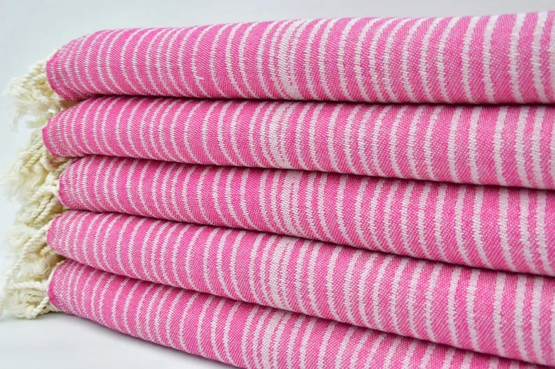 Pink Sunrise 100% Cotton Towel