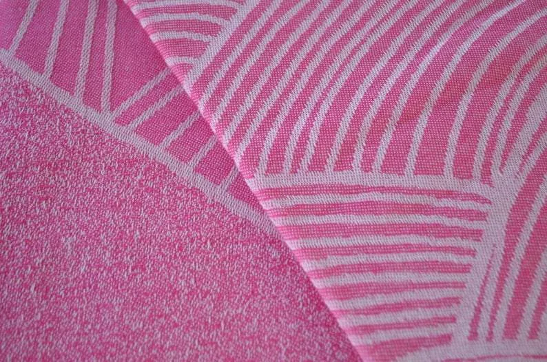 Pink Sunrise 100% Cotton Towel