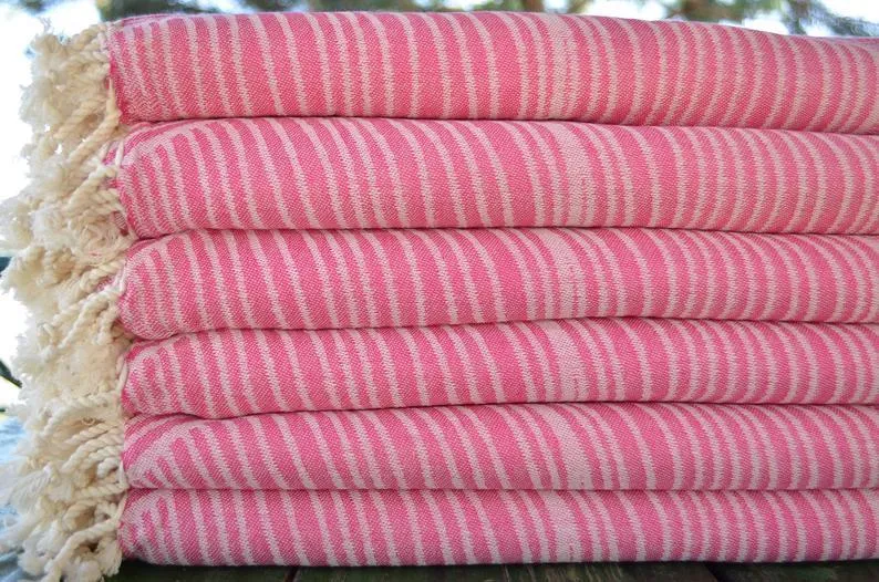 Pink Sunrise 100% Cotton Towel