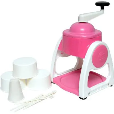 Plastic Manual Gola Maker with Slush Maker and Ice Crusher Manual Ice Gola Slush Maker