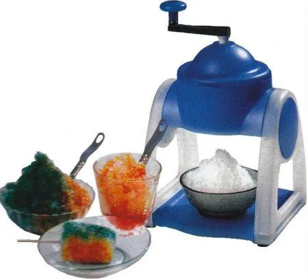 Plastic Manual Gola Maker with Slush Maker and Ice Crusher Manual Ice Gola Slush Maker