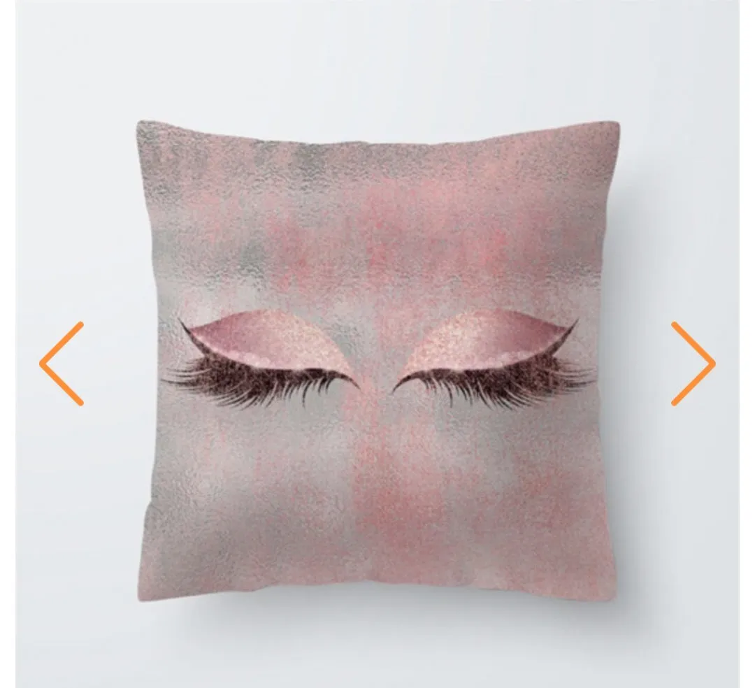 Polyester Pillow Cases Square Eye 45cm x 45cm, 1 Piece